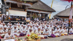 Muspayang Bakti Pujawali Kabupaten Buleleng pada Pura Penataran Agung Besakih, Kec, Rendang. Kab, Karangasem