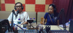 dialog interaktif  dengan topik Cegah Kekerasan Perempuan dan Anak melalui Program Inovasi Puspaga Shanti yang bertempat di Studio Radio Nuansa Giri