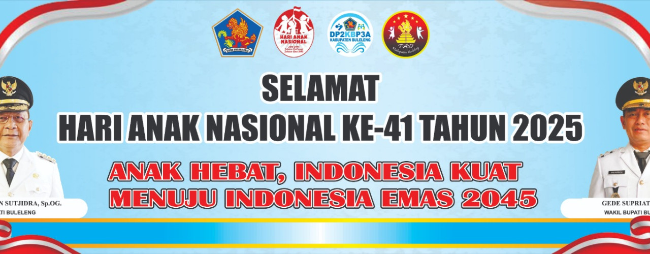 Selamat Hari Anak Nasional KE-41 Tahun 2025
